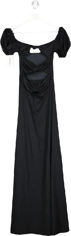 Agua Bendita Black Bali Dust Dress UK S