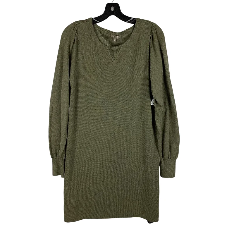 Dress Casual Midi By Lilla P In Green, Size: M