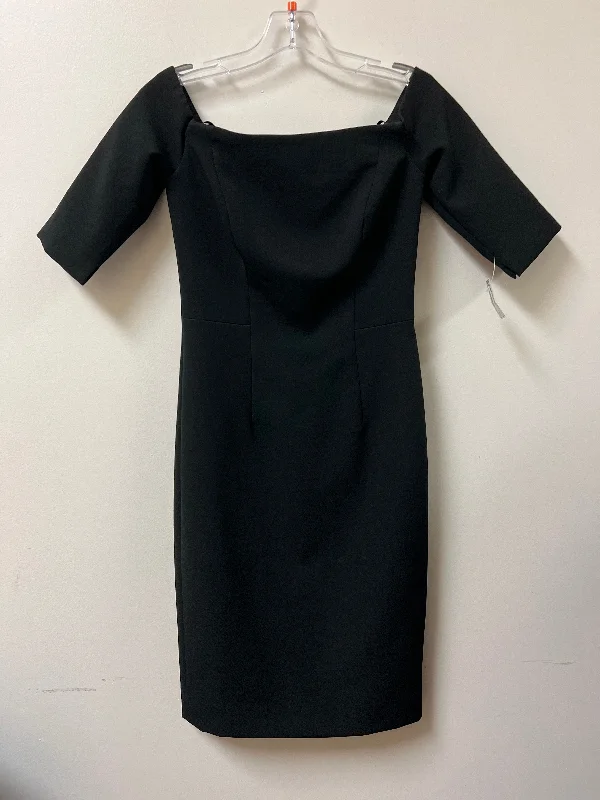 Dress Casual Midi By Milly In Black, Size: Xs