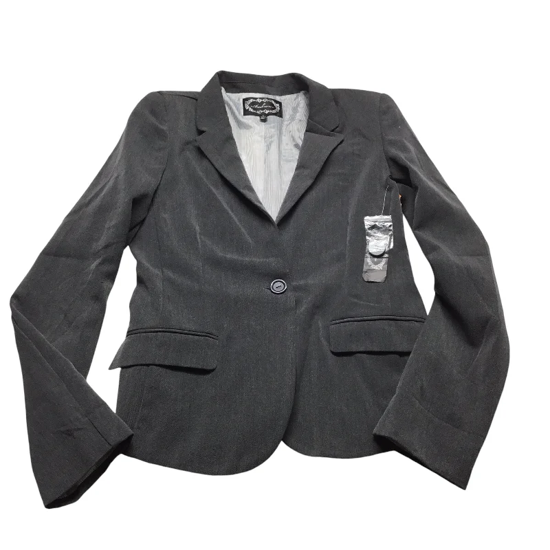 Blazer By Ambiance Apparel In Grey, Size: L