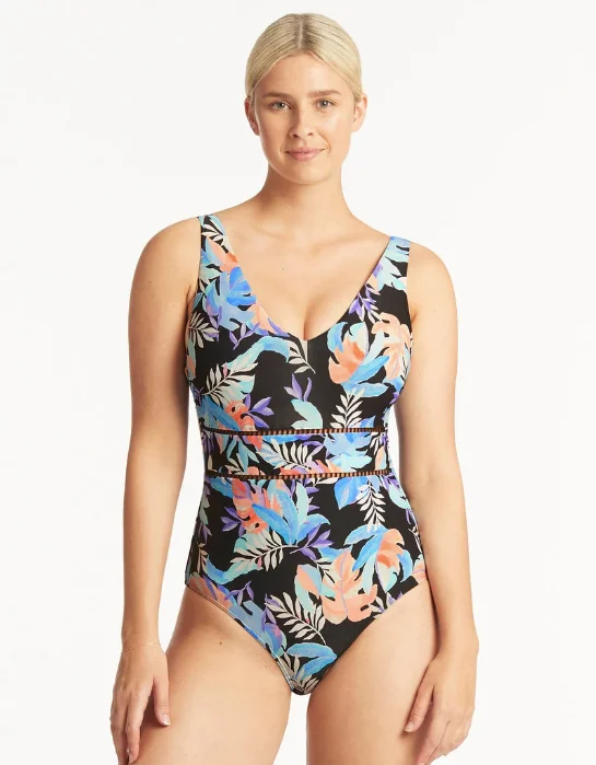 Sea Level Swim Botanica Tank Style D/DD Cup One Piece