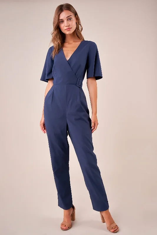 Catch Me Belted Jumpsuit