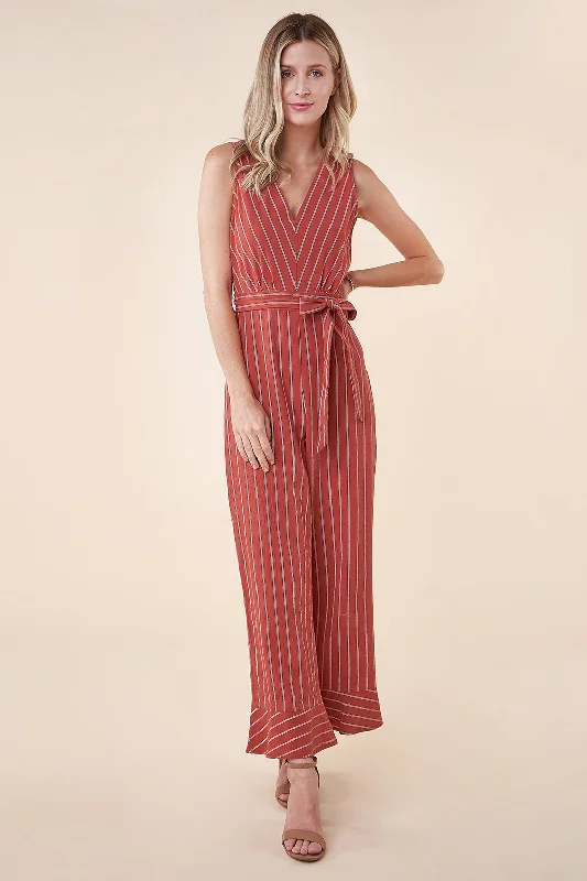 Palermo Striped Jumpsuit