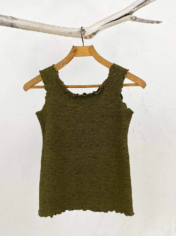 Haystacks Beech Shantung Charming Tank Top