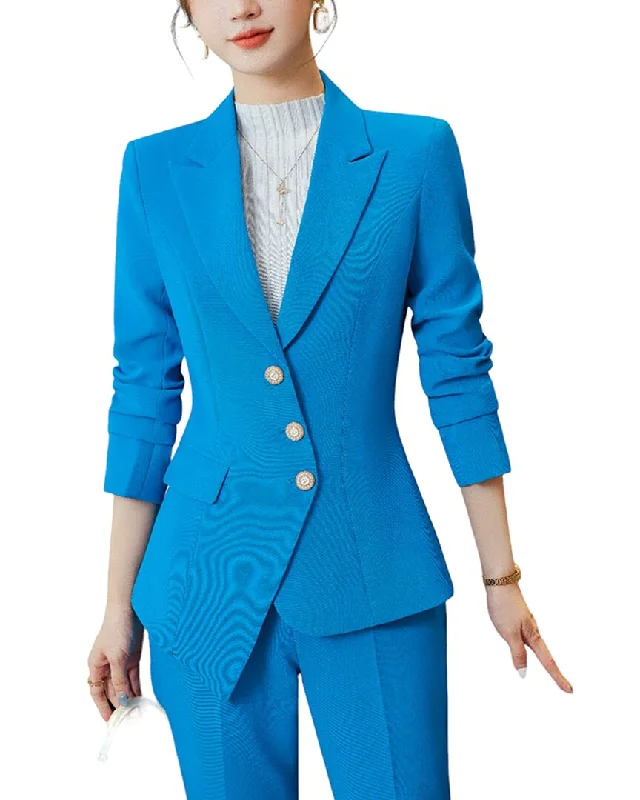 Bossy Chic 2pc Blazer & Pant Set