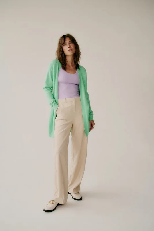 DANTA WIDE LEG PANTS SAND