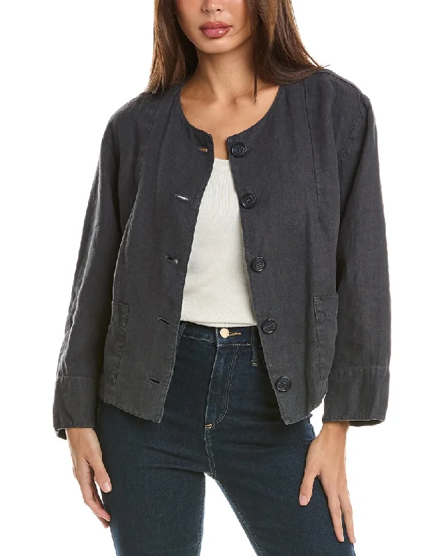 Velvet by Graham & Spencer Linen Blazer